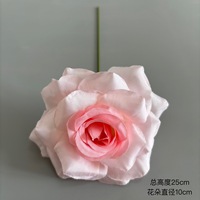 RK201 Nouvelle rose artificielle à tige unique, diamantée, pas chère, en gros, pour décoration de mariage, matériel floral