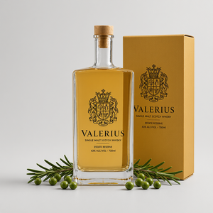 Botella de Vidrio Cuadrada de Lujo de 530 ml, Supertransparente, con Corcho, Logotipo Personalizado, Embalaje en Aerosol, Color Personalizado, para Licores, Whisky, <span class=keywords><strong>Vodka</strong></span>, Venta al por Mayor - Product Image 1