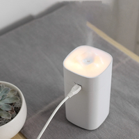 LOGO Home Desktop Silent USB Air Humidifier Automatic Ultrasonic Mist Maker avec Essential Oil Fragrance Diffuser for RV