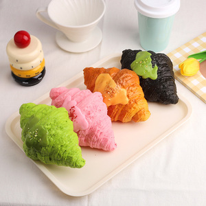 Wholesale Super Soft PU Foam Stress Bread Cake Ball Slow <b>Rebound</b> Squishy Toy Decompression Gift for Kids and Adults - Product Image 6