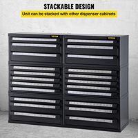 Gabinete de Herramientas Resistente, Caja de Herramientas de Acero, Gabinete Metálico para Herramientas de Garaje, Cajas de Herramientas