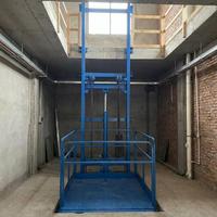 1m*1m Tragfähigkeit 1000kg Zwischengeschoss-Warenlift Preisgünstiger Kleiner Fracht-Aufzug für 2-3 Etagen Industrieller Lastenaufzug