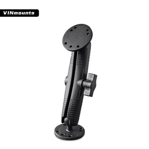 VINmounts 1" Ball 360 Degree Rotating Monitor Mount with Two Plates Aluminum Alloy Double Ball Drill-Down Mount 6cm/9cm/17cm - Product Image 3