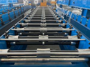 3 립 PPGI 컬러 스틸 루핑 시트 만들기 기계 금속 사이딩 롤 성형 기계 - Product Image 4