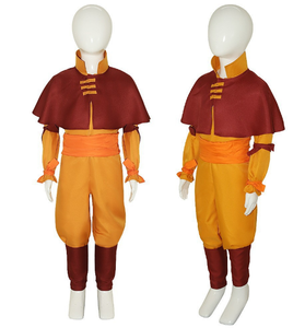 Costume Cosplay Avatar Aang, Outfit Avatar L'Ultimo Dominatore dell'Aria per Halloween, Carnevale, Anime, Comic Con - Product Image 1