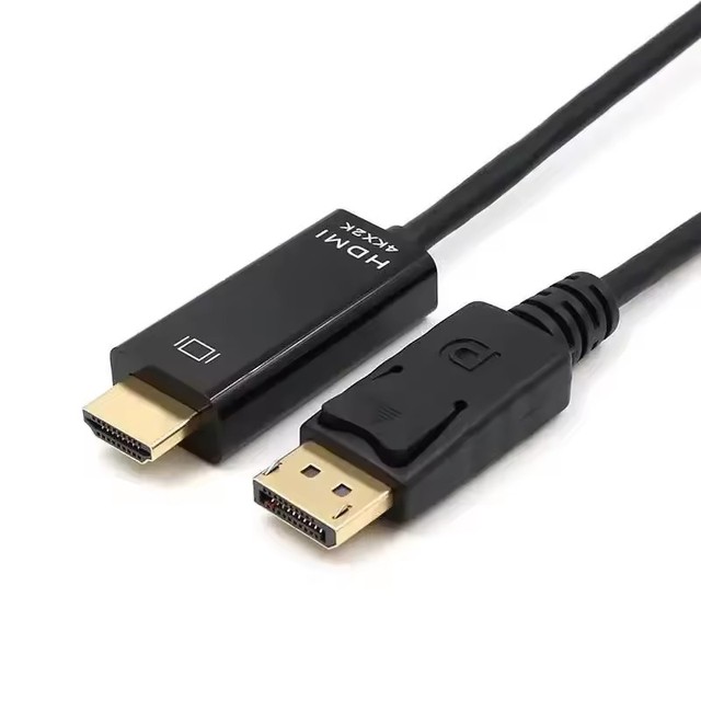 4K DisplayPort To HDMI-compatible Cable 1M 1.8M 1080P 60Hz Display Port DP To HDMI-compatible Cable for Laptop and Projectors