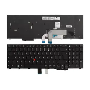 الأصلي العلامة التجارية جديد كمبيوتر محمول بسعر الجملة (بيع بالجملة) لوحة مفاتيح لأجهزة لينوفو E570 E575 01AX130 01AX170 01AX210 لوحة المفاتيح الأسود