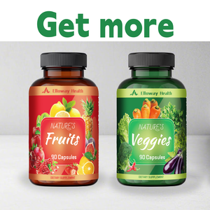 כמוסות אבקת פירות ויטמין טהורה |   תוסף סיבים תזונתיים לתמיכה במערכת העיכול ובמערכת החיסון - Product Image 6