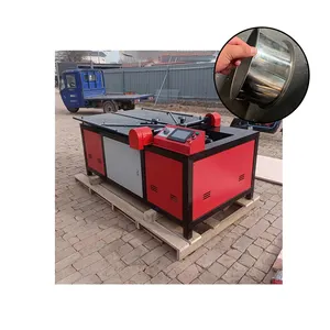 Máquina dobradeira automática de metal redonda tipo CNC hidráulica, flangeadora de borda laminada