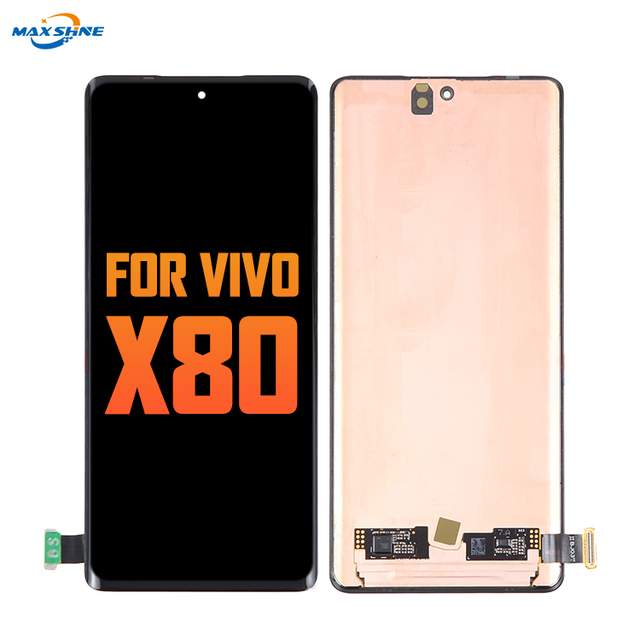 Mobile Phone Parts OriColor Wholesaler Pantallas LCD Displays for Vivo X80 Touch Screen Panel Digitizer Replacements