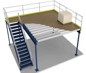 仓库夹层系统夹层地板类型工业仓库存储夹层 - Product Image 1