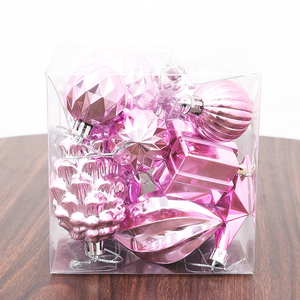 Vente en gros de boules de Noël de luxe <span class=keywords><strong>Miman</strong></span> SDQ-17, ornements en plastique peints, haute qualité, impression UV, incassables, fabriquées à la machine, OEM - Product Image 2