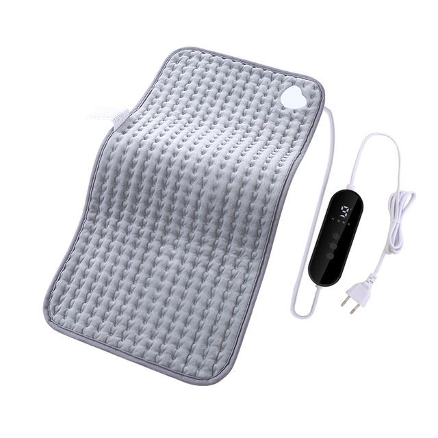 Factory Wholesale Electric Heating Pad 9 Heat Levels Knitted Washable Velvet Portable King Size Winter Home Office Use