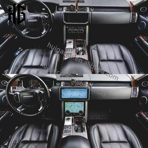Panel de instrumentos modificado <span class=keywords><strong>Interior</strong></span> del salpicadero del coche piezas de Control central para <span class=keywords><strong>Land</strong></span> <span class=keywords><strong>Rover</strong></span> <span class=keywords><strong>Evoque</strong></span> 2013-2017 Kits interiores de estiramiento facial - Product Image 5
