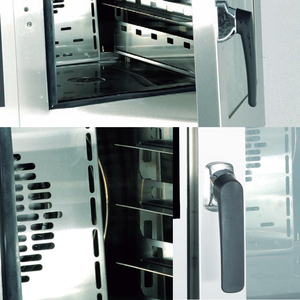 เตาอบไฟฟ้าแบบพาความร้อนสำหรับขนมปังและพิซซ่า พร้อมปุ่มควบคุม ไอน้ำจากหม้อต้ม และฟังก์ชันจัดเก็บเมนู - Product Image 6