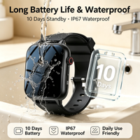Jam Tangan Pintar Kesehatan Lansia A80, Pelacak GPS Dual Backend Mobile & PC, Jam Tangan Peringatan Medis, Jam Tangan Pintar Lansia Kelas Medis