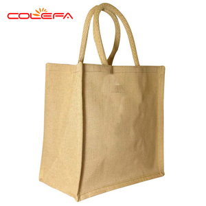 Personalizado de pequeño tamaño <span class=keywords><strong>grande</strong></span> eco, de <span class=keywords><strong>yute</strong></span> <span class=keywords><strong>bolsa</strong></span> de playa con logotipo - Product Image 3