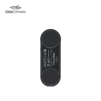 Clavier à touches rotatives sans fil DigiDraw K30, clavier ergonomique à une main avec raccourcis, mini clavier rotatif double pour le dessin numérique
