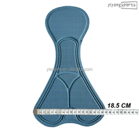 Coussin de protection en mousse haute densité respirant pour le cyclisme, idéal pour les cuissardes de triathlon et les maillots de cyclisme à manches courtes
