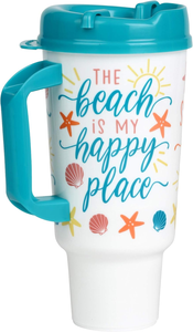 20oz 32oz Souvenir Cups Handle Single Double Wall Mugs Lids Straws Plastic Blown <b>BPA</b>-<b>free</b> Eco-friendly American Made In Vietnam - Product Image 4