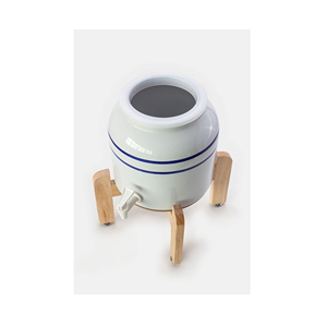 Dispensador de <span class=keywords><strong>Agua</strong></span> de Cerámica de Porcelana, Dispensador de <span class=keywords><strong>Agua</strong></span> de Sobremesa, Dispensador de <span class=keywords><strong>Agua</strong></span> <span class=keywords><strong>Mineral</strong></span> de Cerámica, Compatible con Jarras de 3 a 5 Galones - Product Image 5