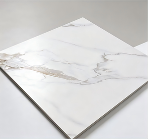 Dalles de sol et de mur en porcelaine blanche brillante <span class=keywords><strong>OUSEN</strong></span>, imitation pierre, texture brique, application villa, design moderne - Product Image 2