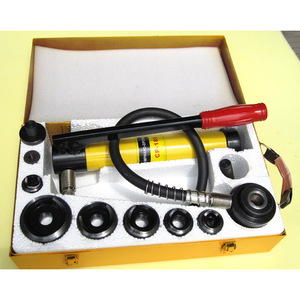 Cortador de Orificios Hidráulico Syk 8a 16 51mm de Acero Inoxidable para Corte de Tuberías Metálicas - Product Image 1