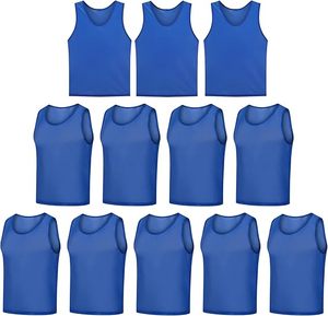 カスタムロゴ通気性サッカーランニングスポーツベスト大人用サッカージャージチームグループトレーニングビブサッカージャージー - Product Image 1