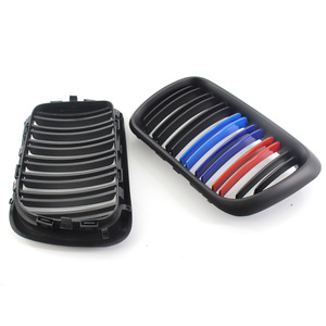 Parrilla Delantera para BMW E36, Estilo M, Plástico ABS Negro Mate, 1997-1999 - Product Image 4