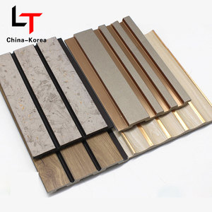 Revêtement mural WPC de haute qualité en co-extrusion, rainuré, composite <span class=keywords><strong>bois</strong></span>-plastique extérieur, panneau à lattes cannelées pour la décoration intérieure et extérieure - Product Image 6