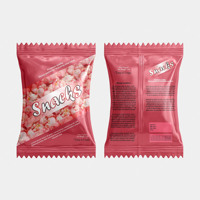Op maat gemaakte folie stand-up pouch tas met ritssluiting voor voedsel, gedroogd fruit, noten, snacks, snoep, chips, Mylar tas