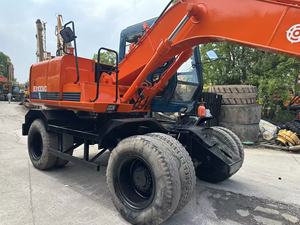 Excavadora de Ruedas, Excavadora de Ruedas Usada Hitachi Ex100WD, Excavadora de Ruedas Hitachi ex100wd ex160wd - Product Image 5
