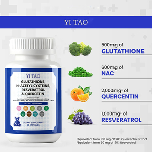 Cápsulas Blanqueadoras y Antioxidantes para la Piel de Marca Privada OEM/ODM, Suplemento de L-Glutatión, Colágeno y Vitamina C para el Apoyo de la Belleza Femenina - Product Image 5