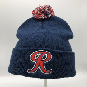 Fashion Custom Embroidered <strong>Beanie</strong> Jacquard Knitted <strong>Beanie</strong> Hat with <strong>Pom</strong> Om Ball Bobble Jacquard Winter <strong>Beanie</strong> for Keeping Warm - Product Image 5