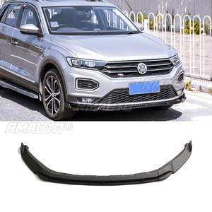 Difusor de Parachoques Delantero para Auto, Spoiler Negro Brillante, Pieza de Modificación para Volkswagen T-ROC 18-20, Protector de Parachoques, Accesorios para Auto - Product Image 3