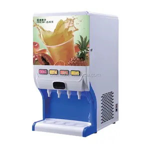 Post mix dispenser machine for concentrated juice beverage juice