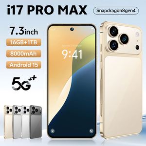 Teléfono Inteligente 17 Pro Max, Gran Venta de Fábrica, Pantalla de 7.3 Pulgadas, Cámara Trasera de 108mp, Resolución HD, LTE - Product Image 3