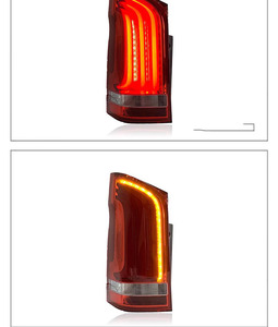 Reemplazo de actualización de LED de luz trasera de coche para Mercedes Benz Vito V Class w447 v220 2016 2017 2018 <span class=keywords><strong>2020</strong></span> 2021 2022 Metris - Product Image 4