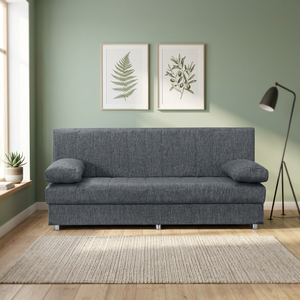 Modern Turkish Modular Foldable Click Clack <b>Sofa</b> <b>Bed</b> Teeny Living Room Bedroom Upholstered Fabric - Product Image 3