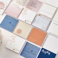 Bloc de Notas Adhesivas Personalizadas Kawaii, Papelería Adhesiva, Bloc de Notas Portátil, Bloc de Notas Bonito