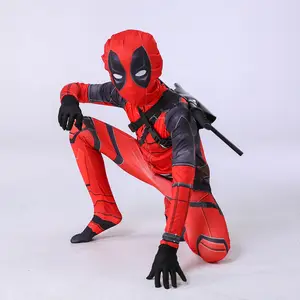 Nouvel arrivage de Costumes de super-héros de haute qualité pour garçons Disfraz Spiderman Cosplay Zentai Halloween Cosplay pour enfants