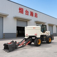 Camion malaxeur à béton 4x4 de 2m³ pour travaux de construction rurale