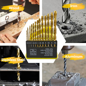 13pcs Cobalt tráng Twist khoan <span class=keywords><strong>bit</strong></span> thiết lập HSS M35 Súng khoan <span class=keywords><strong>bit</strong></span> cho gỗ/kim loại lỗ Cutter Power Tools - 001 - Product Image 4