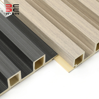 Nouvelles couleurs Wangbin WPC 2025, persiennes en charbon de bois, décoration intérieure, PS WPC 3D, autres papiers peints/panneaux muraux