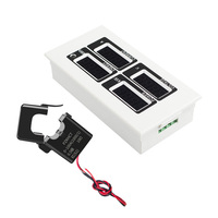 Medidor de Energía Eléctrica Monofásico para el Hogar PZEM-004 100A con Voltímetro Digital LED y Medidor de KWH con CT Dividido