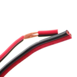 สายไฟฟ้าแบน UL2468 22/20/2 AWG แบบตีเกลียว ทองแดงเคลือบดีบุก ฉนวน PVC สายต่อขยายสำหรับไฟ LED สายแบตเตอรี่รถยนต์ - Product Image 3
