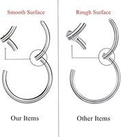 F136 titane Septum Segment articulé Clicker nez anneau 6mm 8mm 7mm anodisé coloré cerceau Piercing bijoux pour femmes