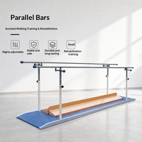 Barres parallèles de rééducation réglables en hauteur, planche de correction, entraîneur d'équilibre pour la marche, équipement de thérapie pour AVC, hémiplégie et cheville