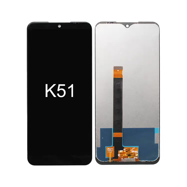 LG k51lcd用のオリジナルOLEDLCDディスプレイタッチスクリーン携帯電話交換アセンブリ