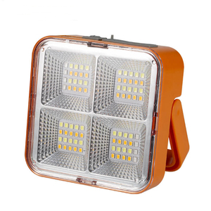 Portable Strong Magnet Camping Lantern Working <strong>Light</strong> Battery Powered <strong>Solar</strong> Flood <strong>Lights</strong> Outdoor Waterproof LED - Product Image 1